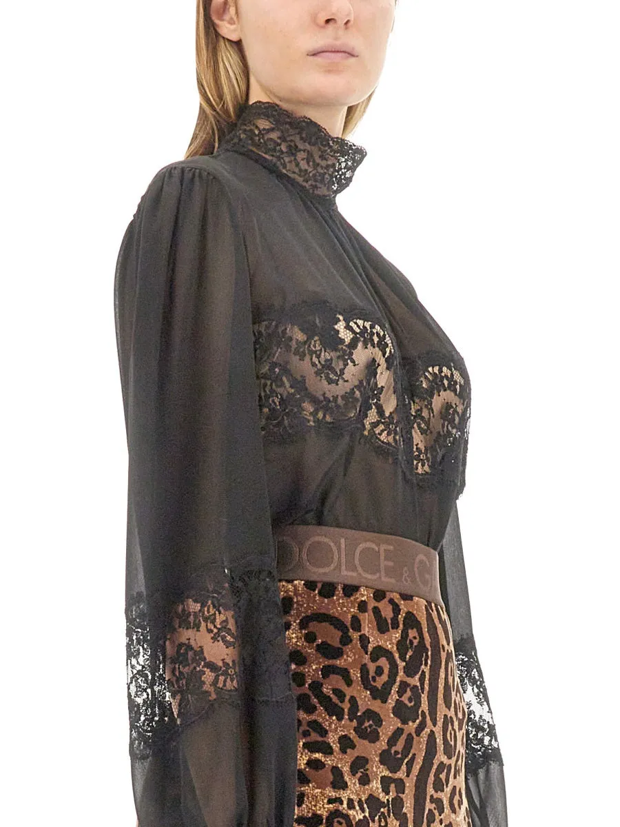 Turtleneck Blouse sold by Wanan Luxury product image thumbnail 4