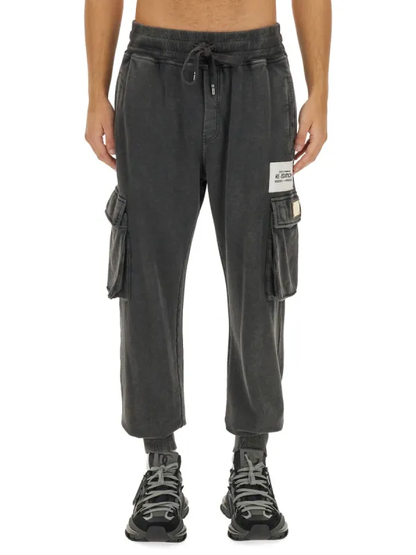 Jogging Pants With Logo made by Dolce & Gabanna