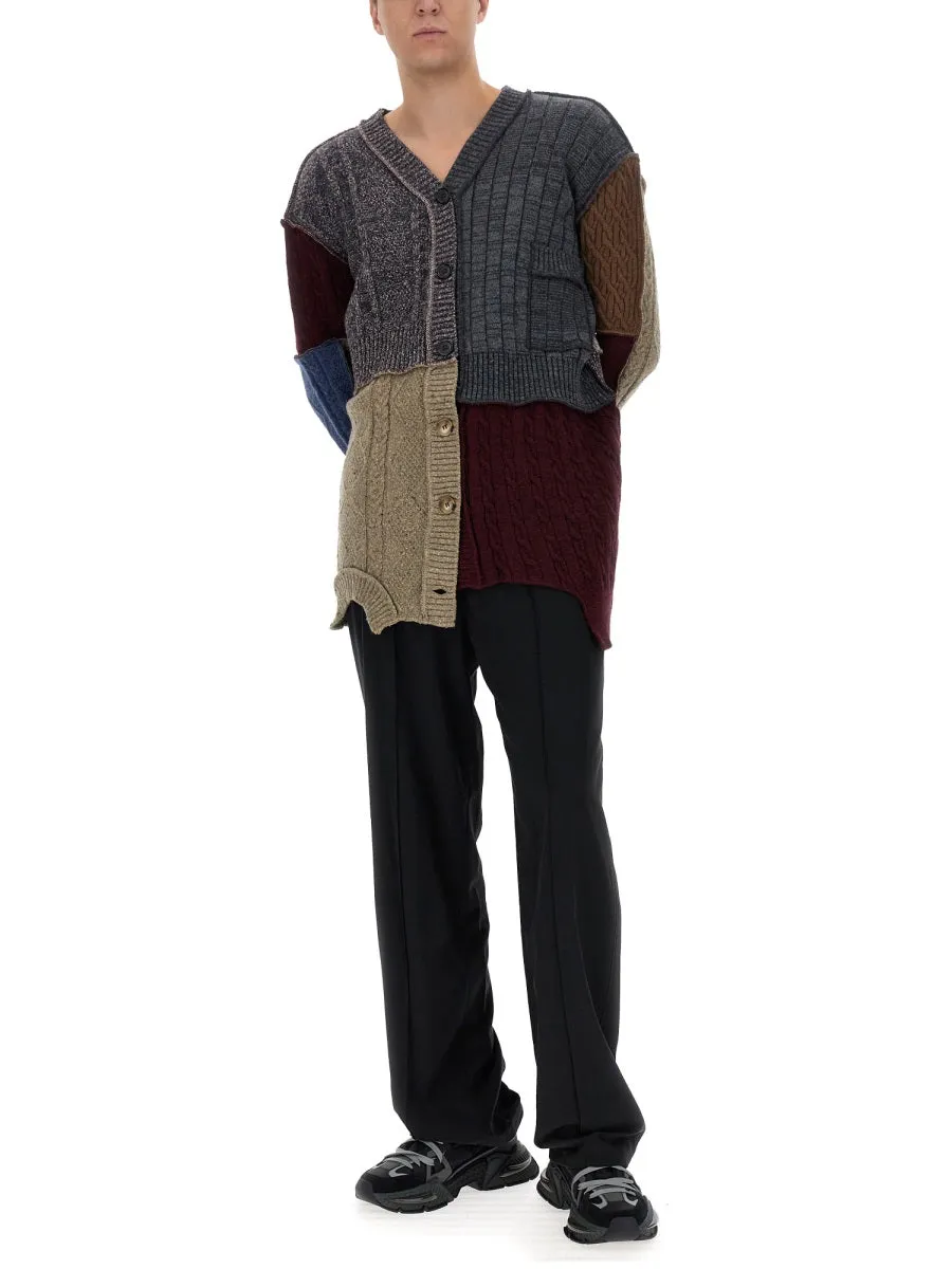 Patchwork Cardigan sold by Wanan Luxury product image thumbnail 2