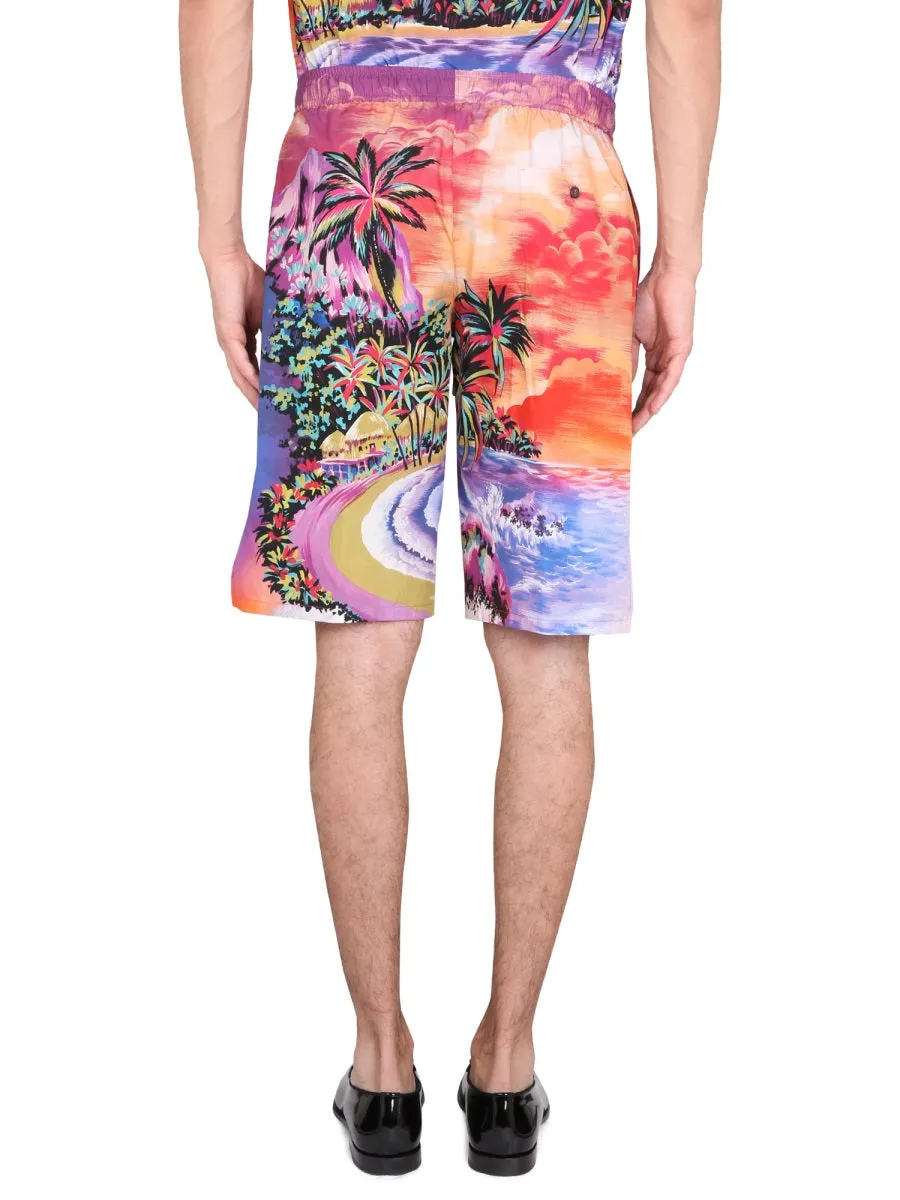 Bermuda Shorts With Hawaii Print sold by Wanan Luxury product image thumbnail 4