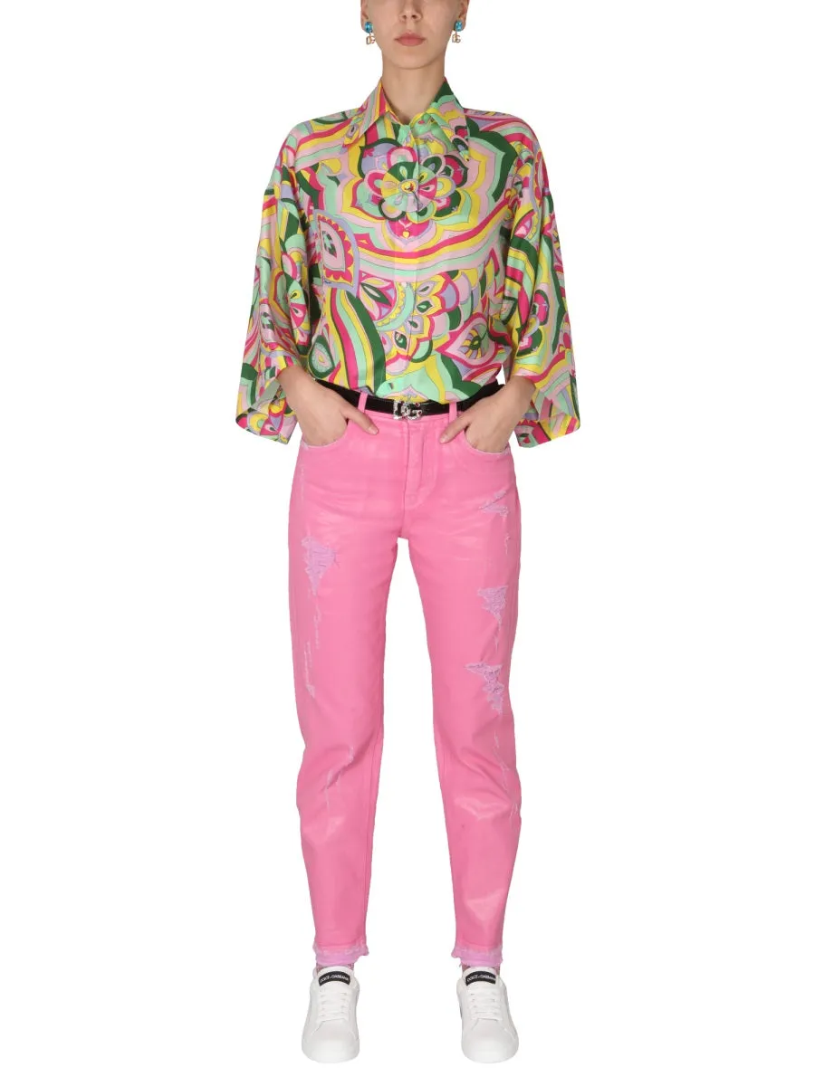 60's Print Shirt sold by Wanan Luxury product image thumbnail 2