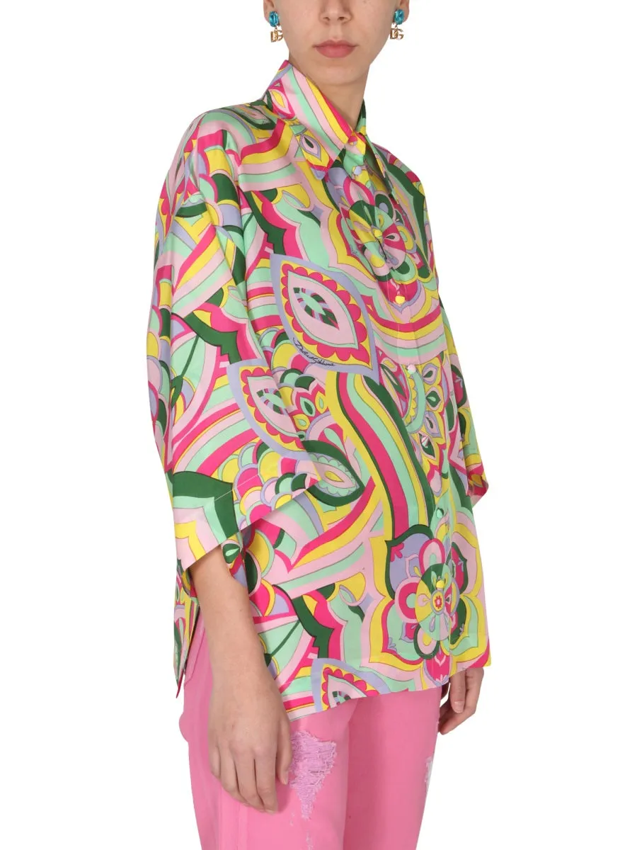 60's Print Shirt sold by Wanan Luxury product image thumbnail 4