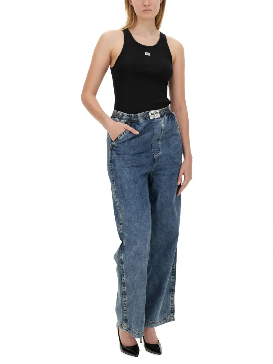 Jeans Wide Leg sold by Wanan Luxury product image thumbnail 2