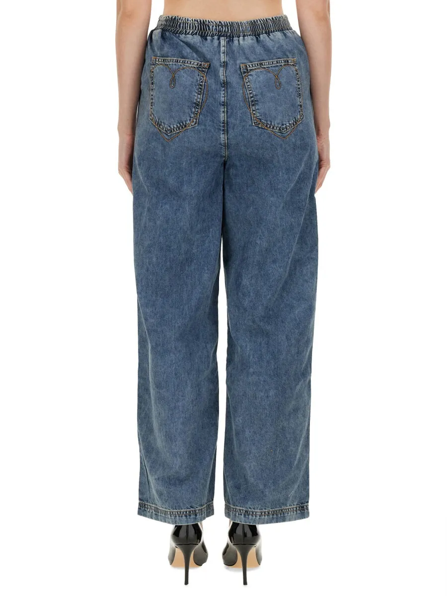 Jeans Wide Leg sold by Wanan Luxury product image thumbnail 3