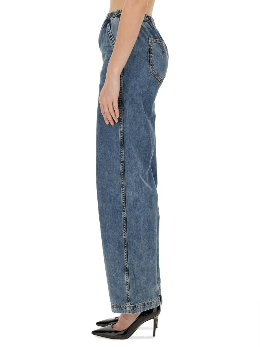 Jeans Wide Leg sold by Wanan Luxury product image thumbnail 4