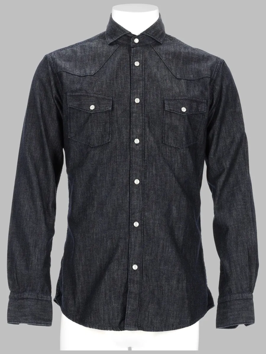 Camicia In Denim Di Cotone sold by Wanan Luxury