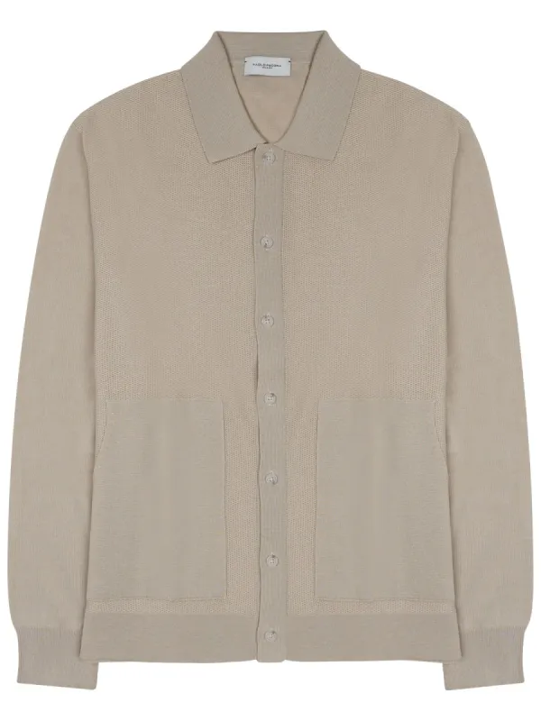 Camicia In Maglia Di Cotone made by Wanan Luxury