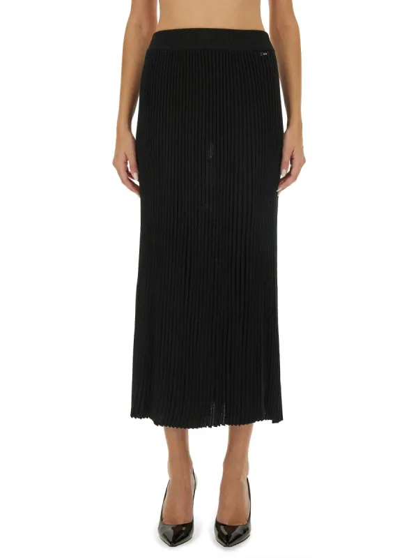 Knit Skirt made by Kiton