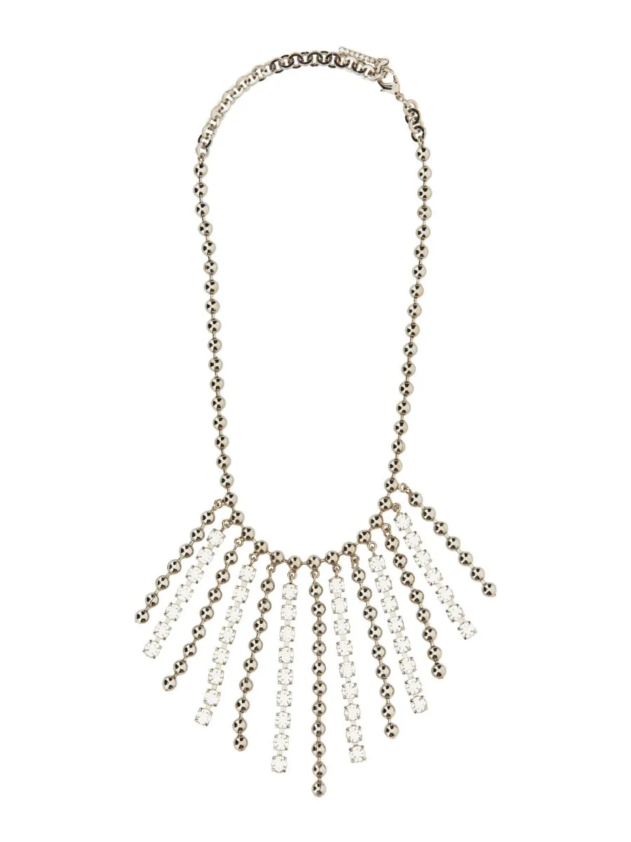 Collana In Cristallo E Catena Con Frange sold by Wanan Luxury product image thumbnail 2