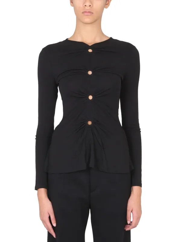 Matte Crepe Top made by Proenza Schouler