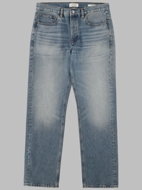 Jeans Dritto In Denim Di Cotone made by Frame Denim