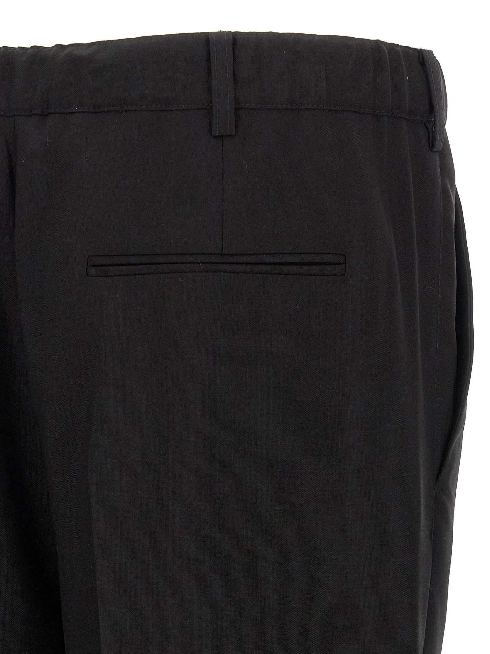 Tropical Wool Pants Black sold by Wanan Luxury product image thumbnail 4