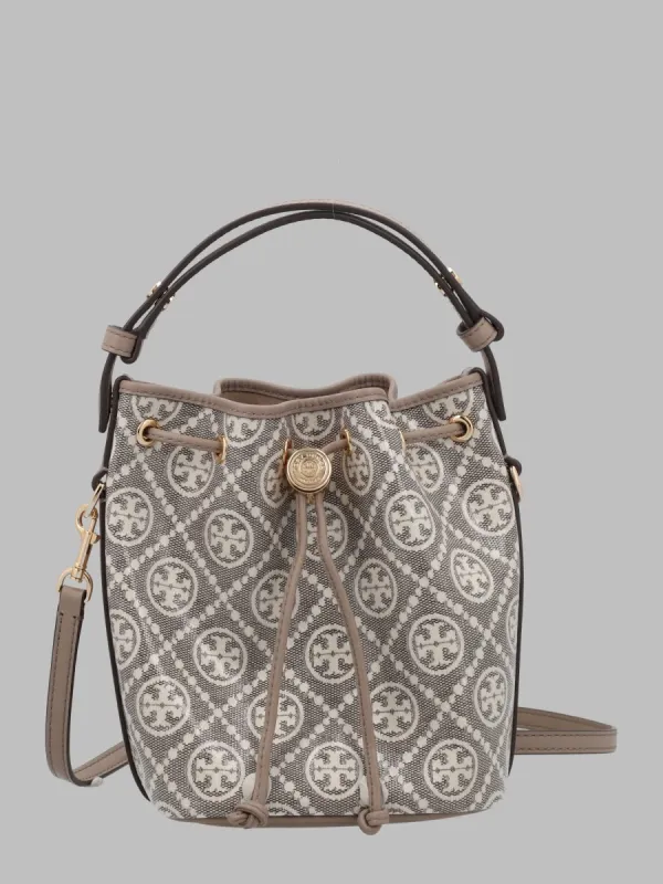 Mini Borsa A Secchiello "T Monogram" made by Tory Burch