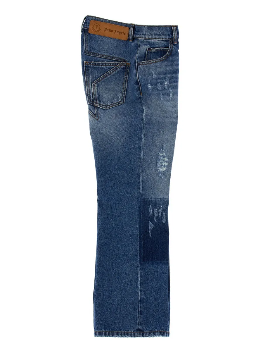 Jeans With Star Inlays 8 Moncler Palm Angels sold by Wanan Luxury product image thumbnail 3