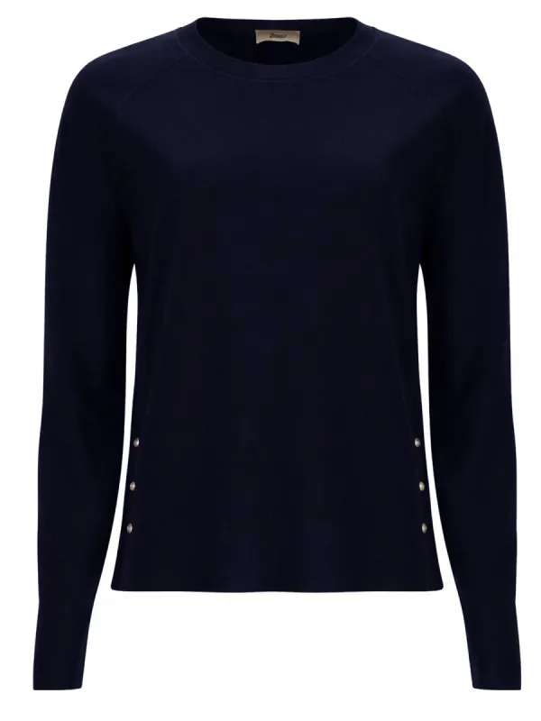 Maglia Con Bottoni Laterali made by Herno