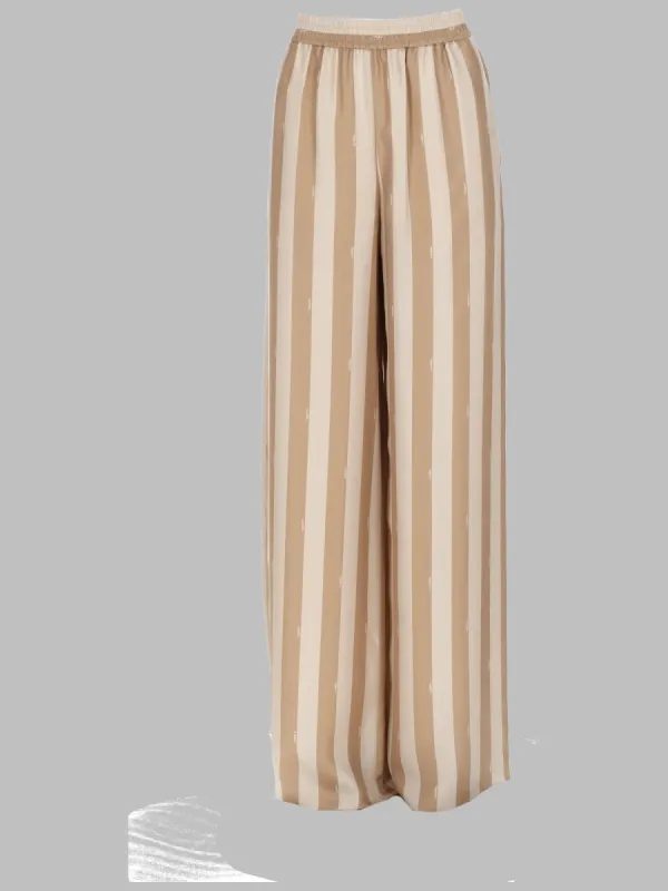 Pantalone In Seta Pequin made by Fendi