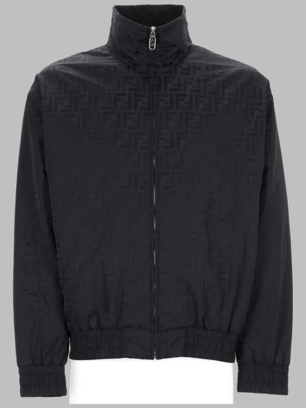 Giacca Bomber Con Trama "Ff" made by Fendi