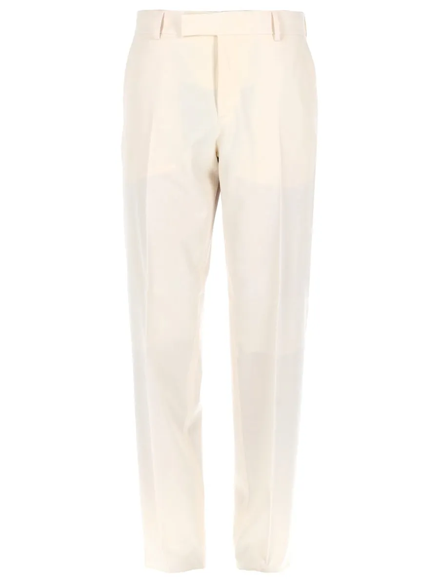 Pantalone In Tela Di Lana sold by Wanan Luxury