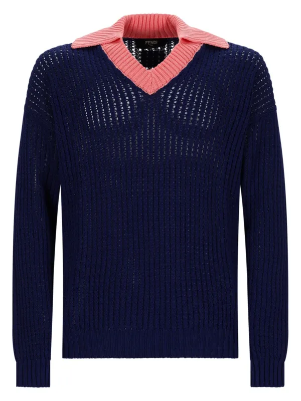 Maglia Con Lavorazione A Trecce Cablé made by Fendi
