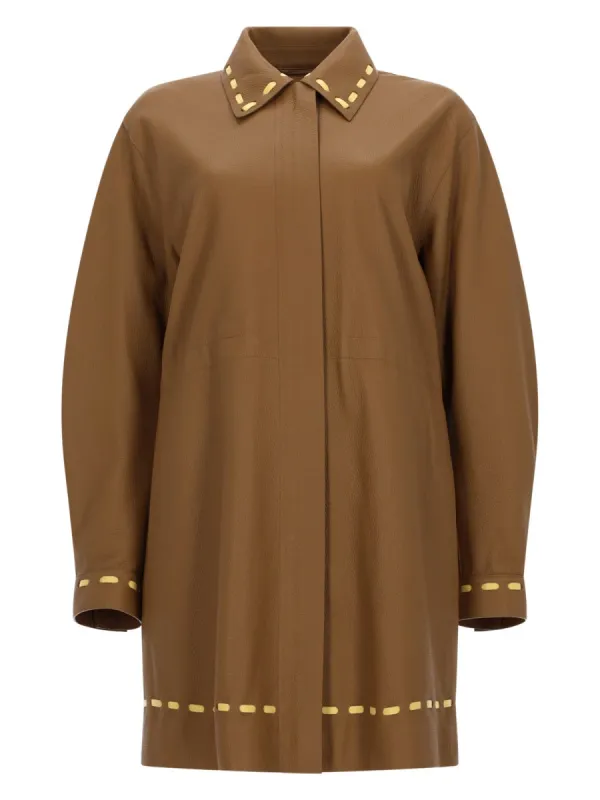 Soprabito In Pelle made by Fendi