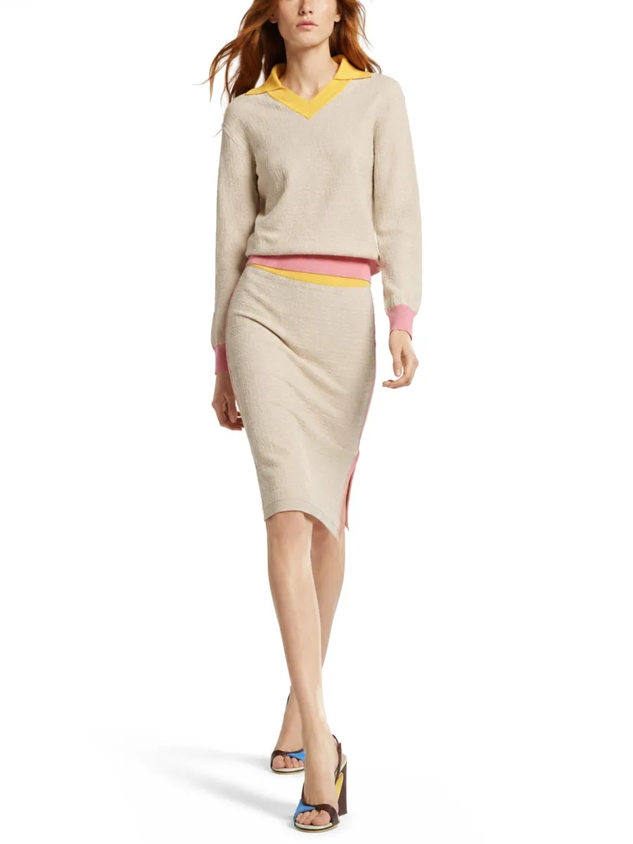 Gonna In Cotone E Seta sold by Wanan Luxury product image thumbnail 2