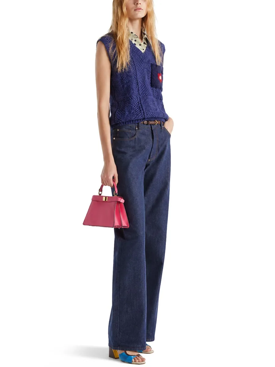 Jeans Lunghi In Denim sold by Wanan Luxury product image thumbnail 2