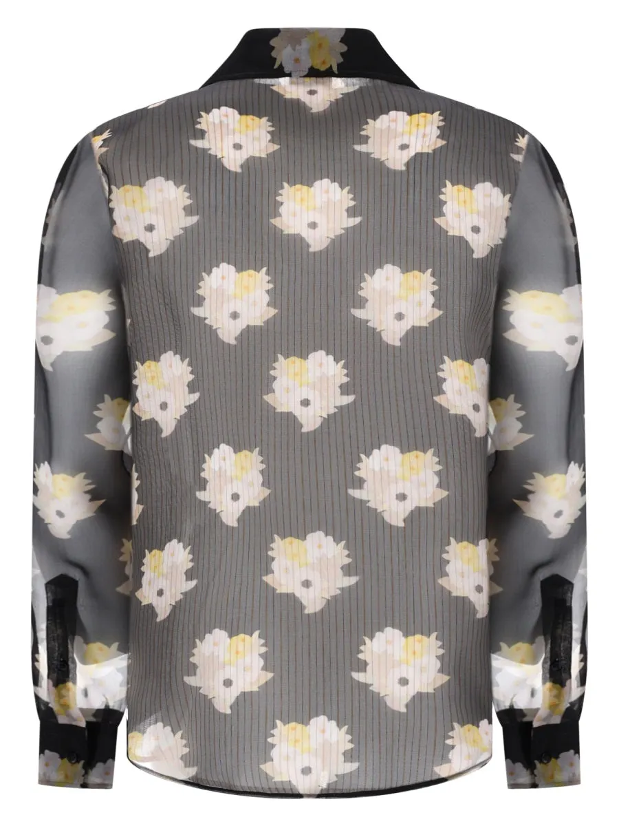Camicia Oversize In Seta E Cotone sold by Wanan Luxury product image thumbnail 3