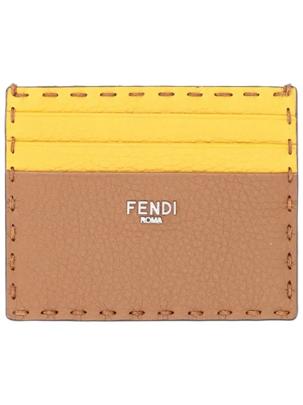 Portacarte In Pelle made by Fendi