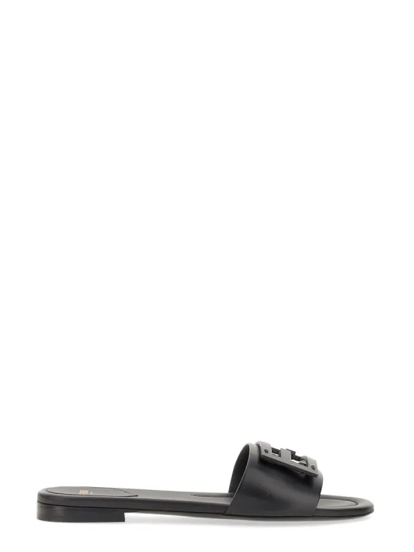 Slide In Pelle made by Fendi