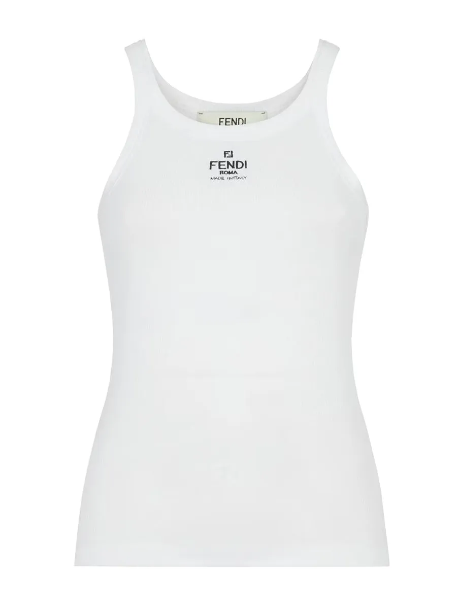 Top With Embroidered Logo sold by Wanan Luxury