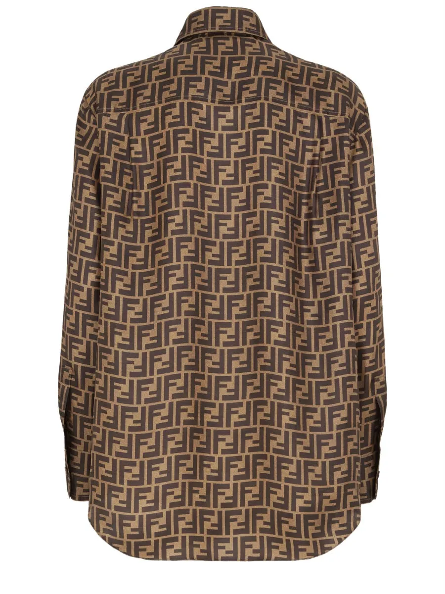 Silk Shirt "Ff" sold by Wanan Luxury product image thumbnail 2