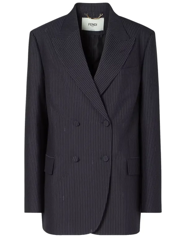 Wool Blazer made by Fendi