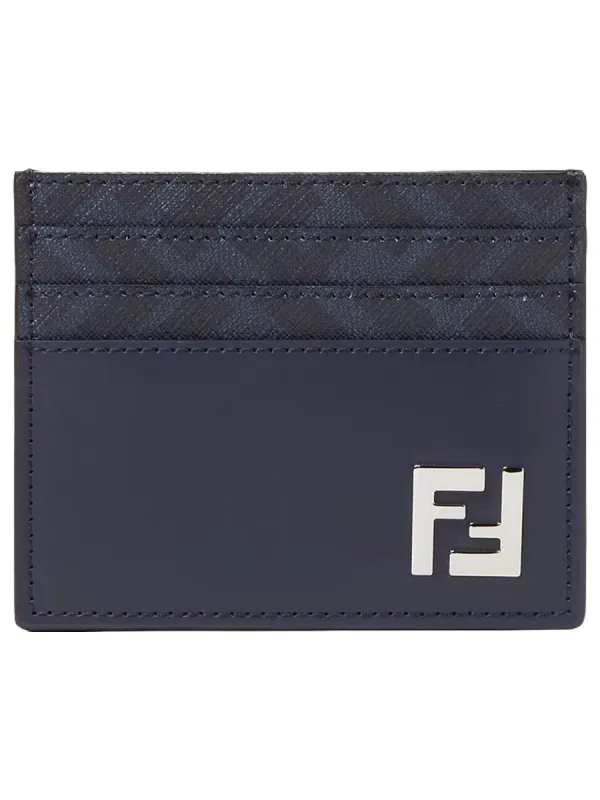 Leather Card Holder made by Fendi