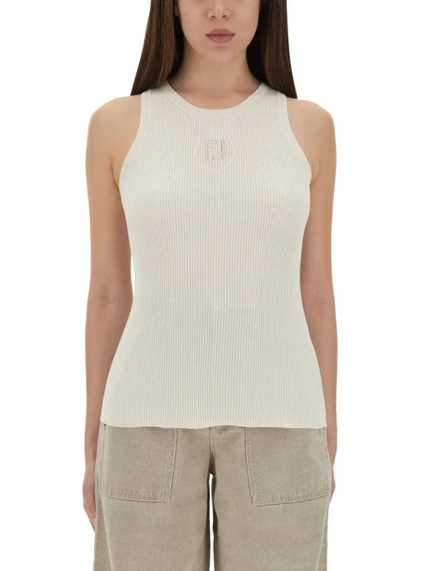 Tank Top With Logo made by Fendi