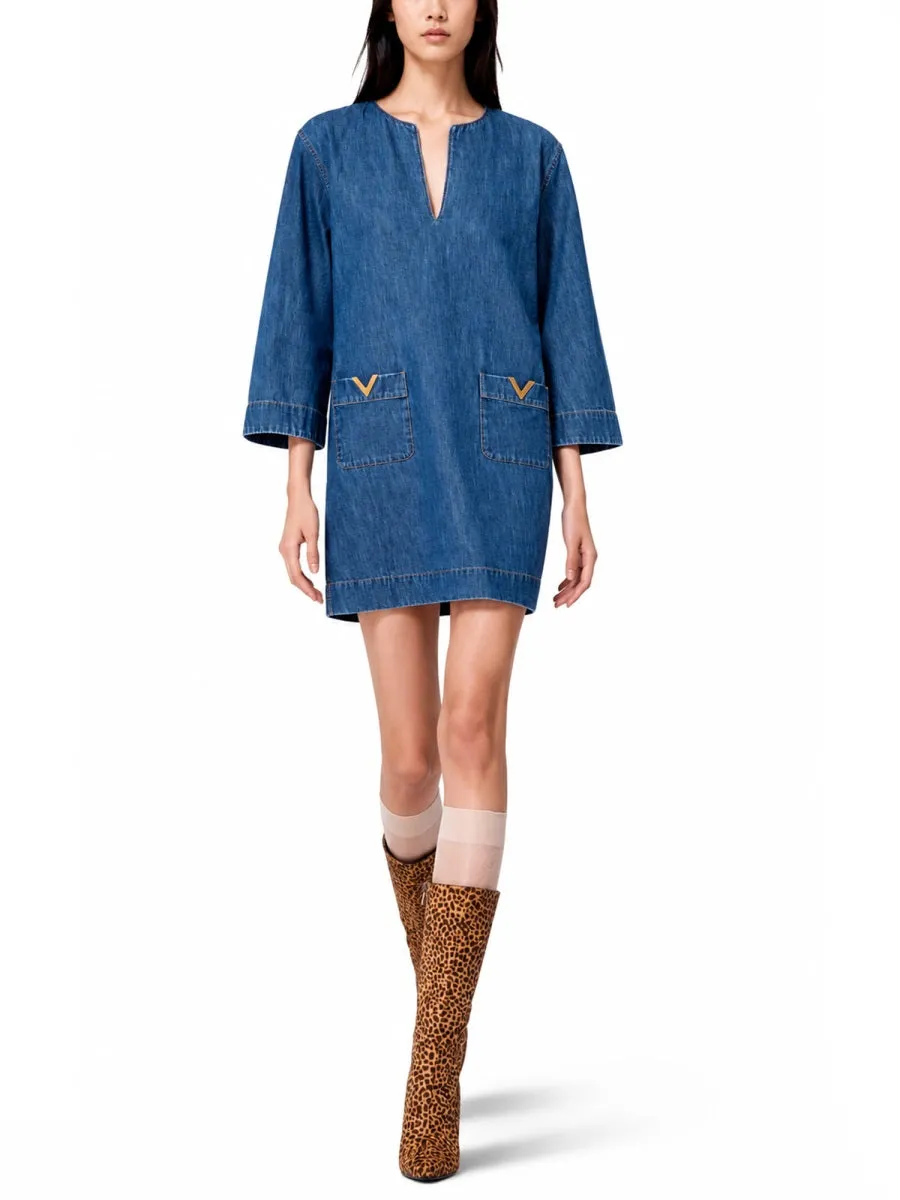 Abito In Denim "Chambray" sold by Wanan Luxury product image thumbnail 2