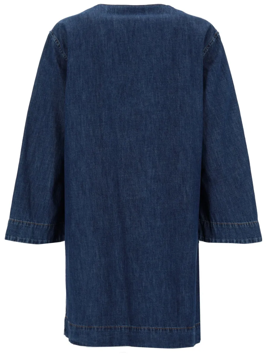 Abito In Denim "Chambray" sold by Wanan Luxury product image thumbnail 3