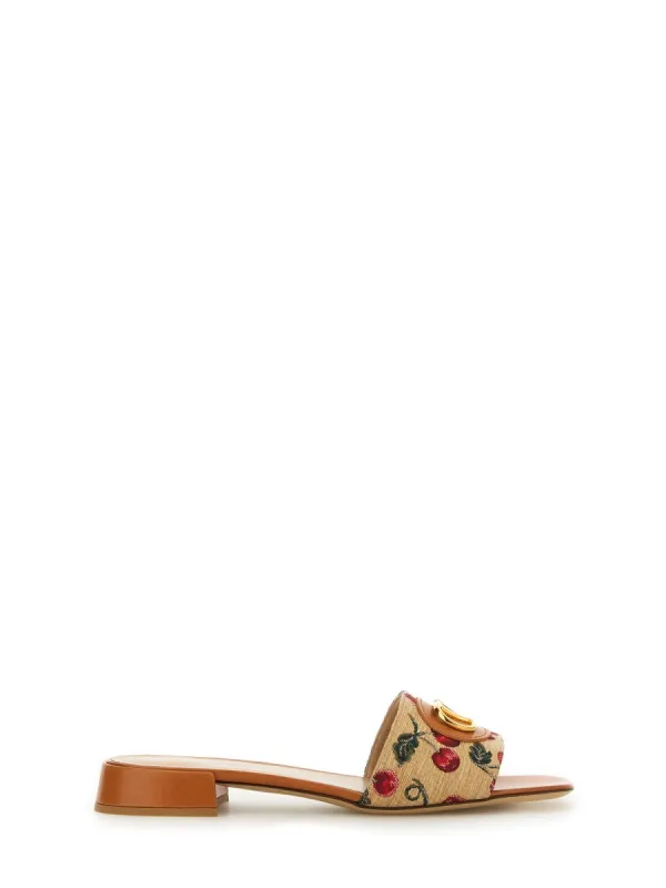 Slide Sandal "Vlogo Signature" made by Valentino Garavani