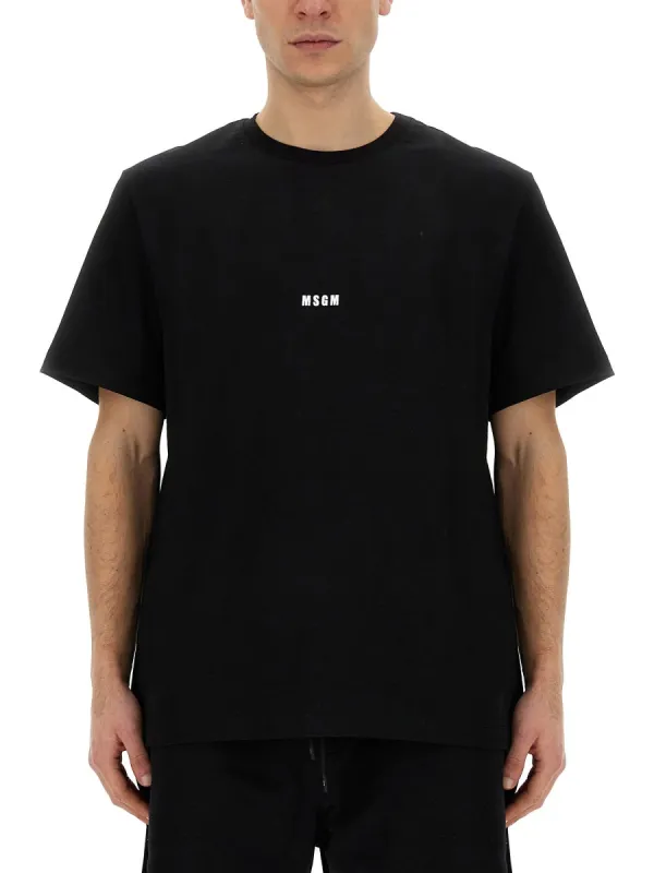 T-Shirt In Cotone made by MSGM