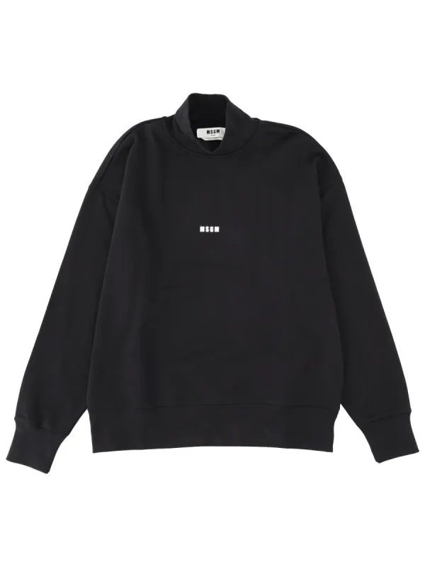 Sweatshirt With Micro Logo made by MSGM