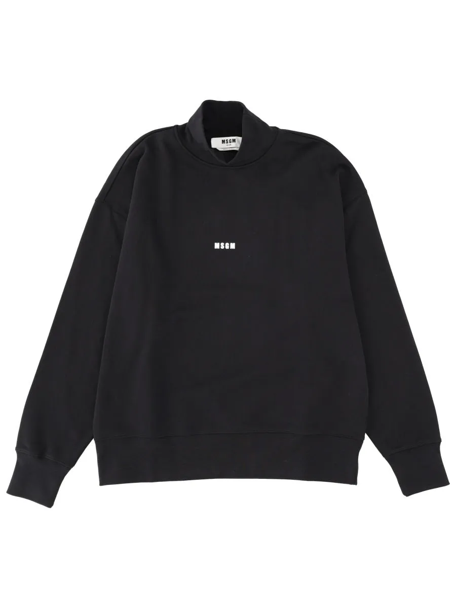 Sweatshirt With Micro Logo sold by Wanan Luxury