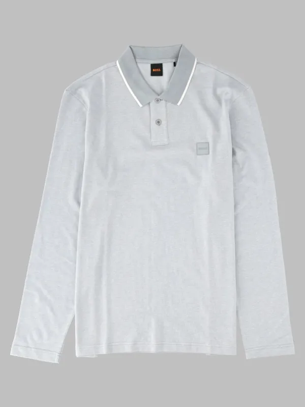 Polo A Manica Lunga Con Logo made by Hugo Boss