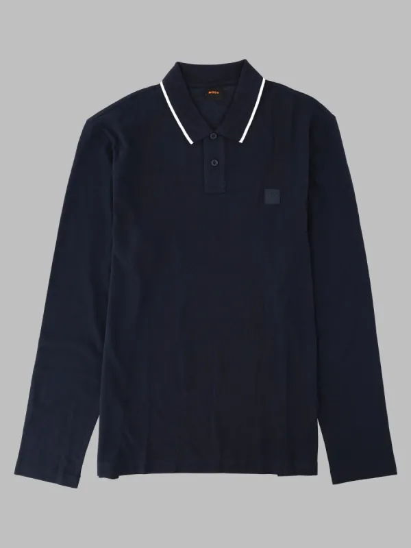 Polo A Manica Lunga Con Logo made by Hugo Boss