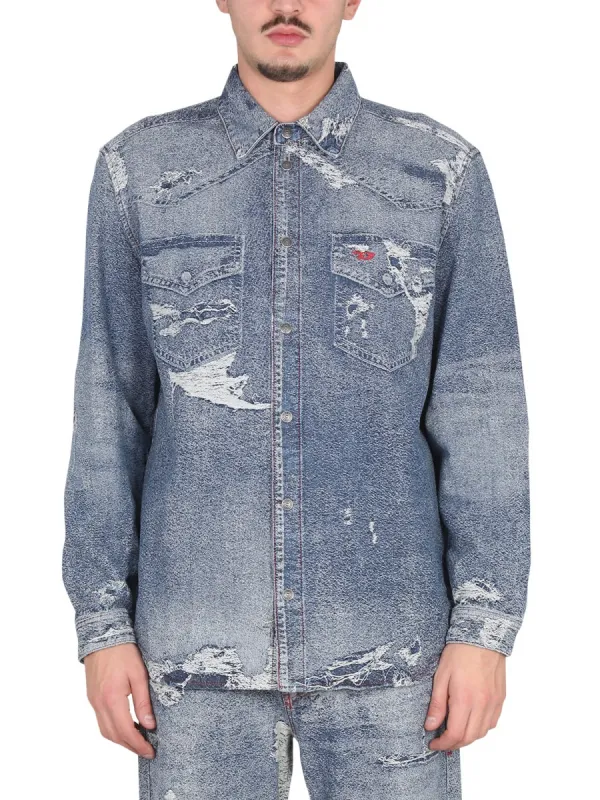 Jean Shirt made by Diesel