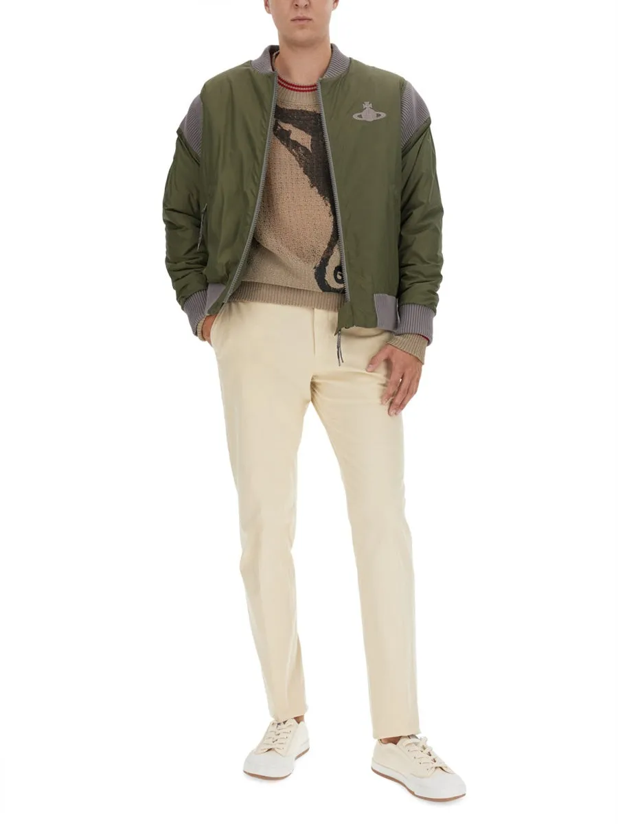 Bomber Jacket With Logo sold by Wanan Luxury product image thumbnail 2