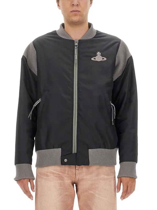 Bomber Jacket With Logo made by Vivienne Westwood