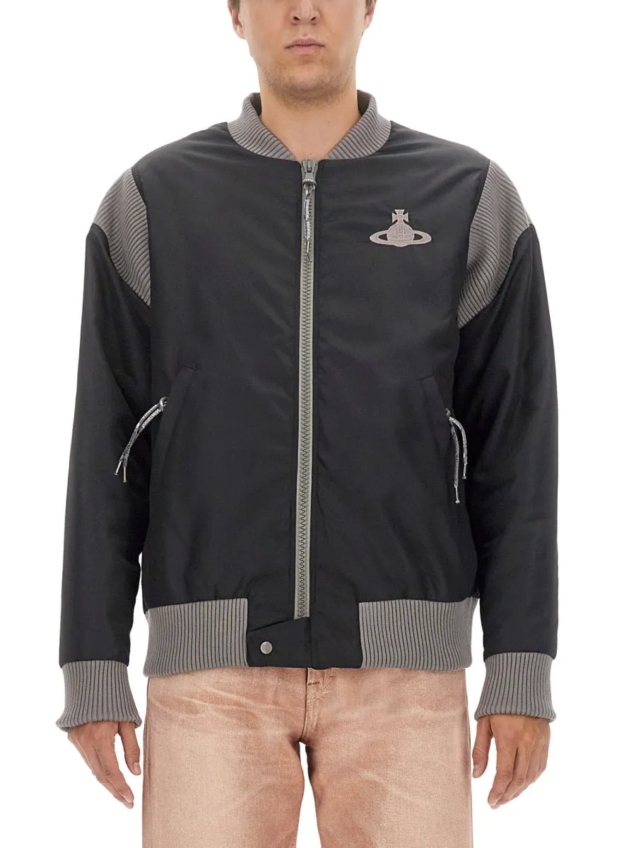 Bomber Jacket With Logo sold by Wanan Luxury