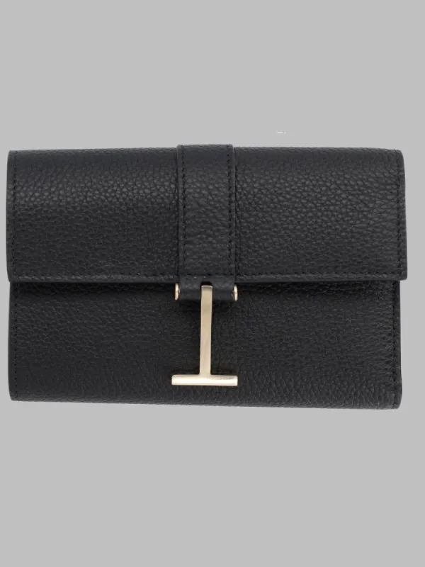 Portafoglio In Pelle Granata made by Tom Ford