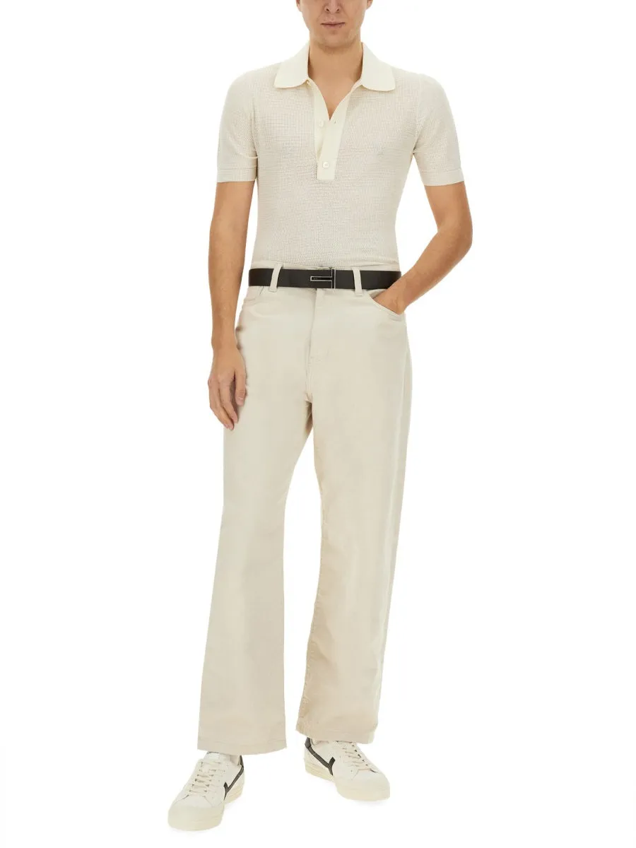 Cotton And Silk Polo Shirt sold by Wanan Luxury product image thumbnail 2