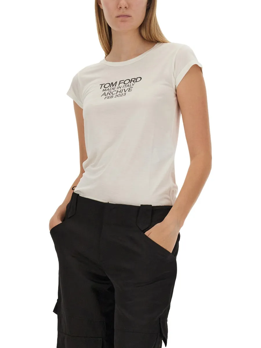T-Shirt With Logo sold by Wanan Luxury product image thumbnail 4