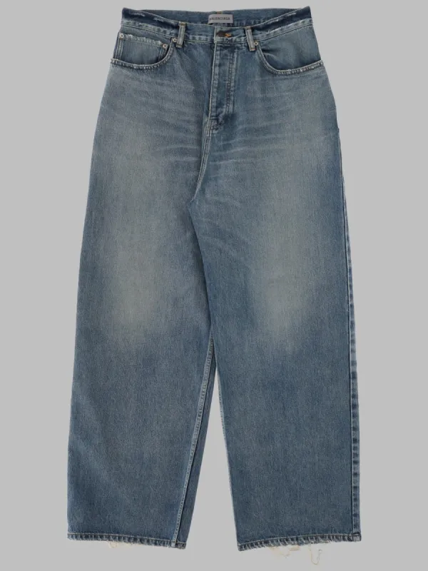 Jeans Baggy In Denim made by Balenciaga